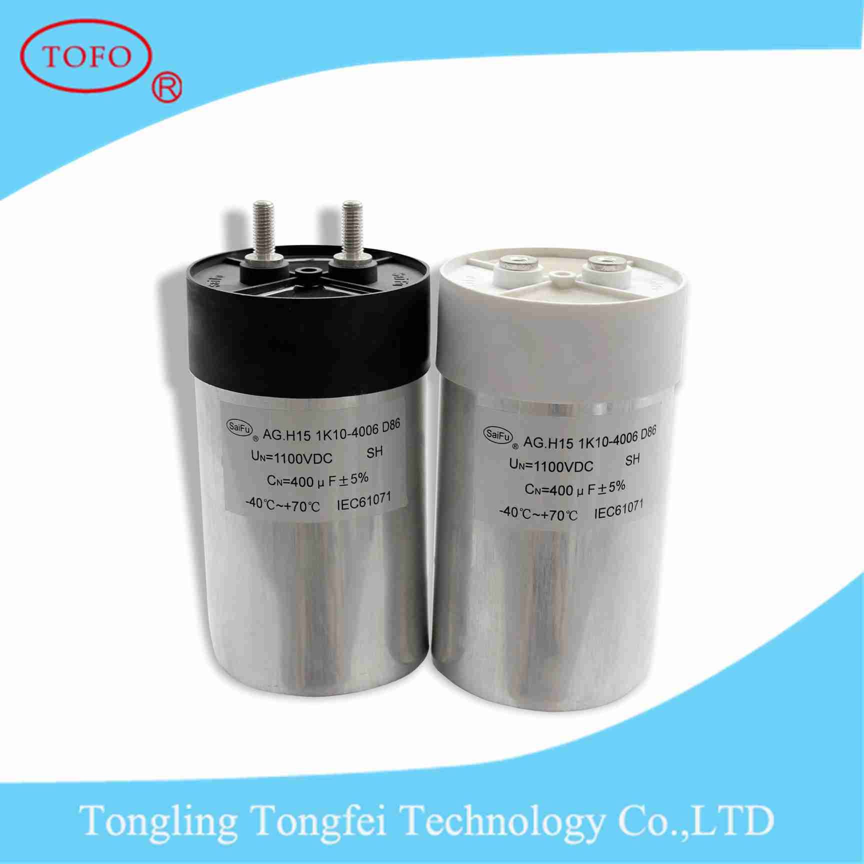 High Voltage DC Electrolytic Generator Capacitor